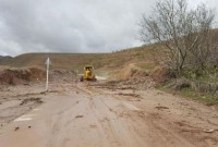 راه ۶ روستای خوشاب بازگشایی شد